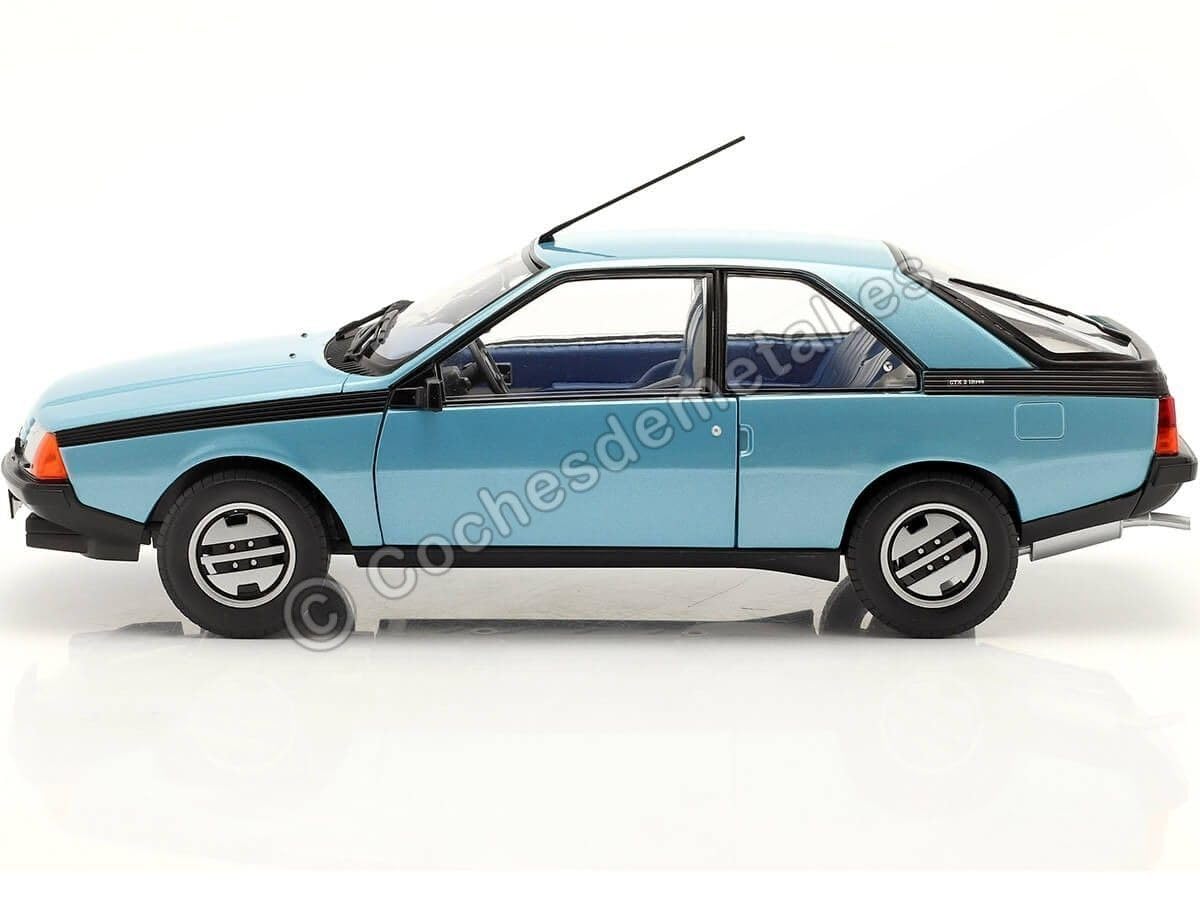 Amazon.com: solido S1806402 1:18 1980 Renault Fuego GTS-Blue